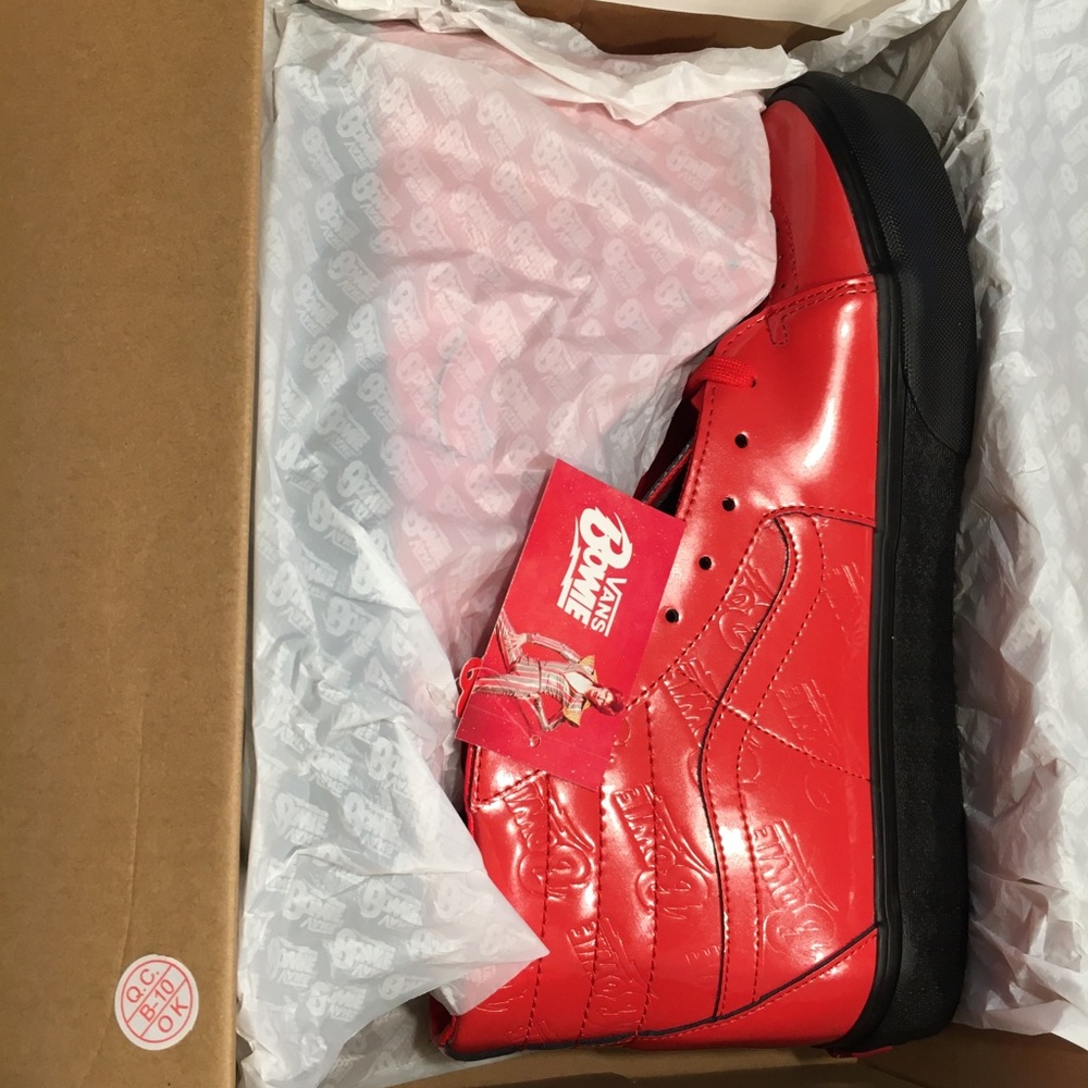 Ziggy Stardust Vans!!